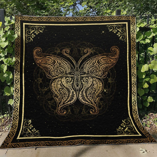 Butterfly QN130707 Quilt Blanket