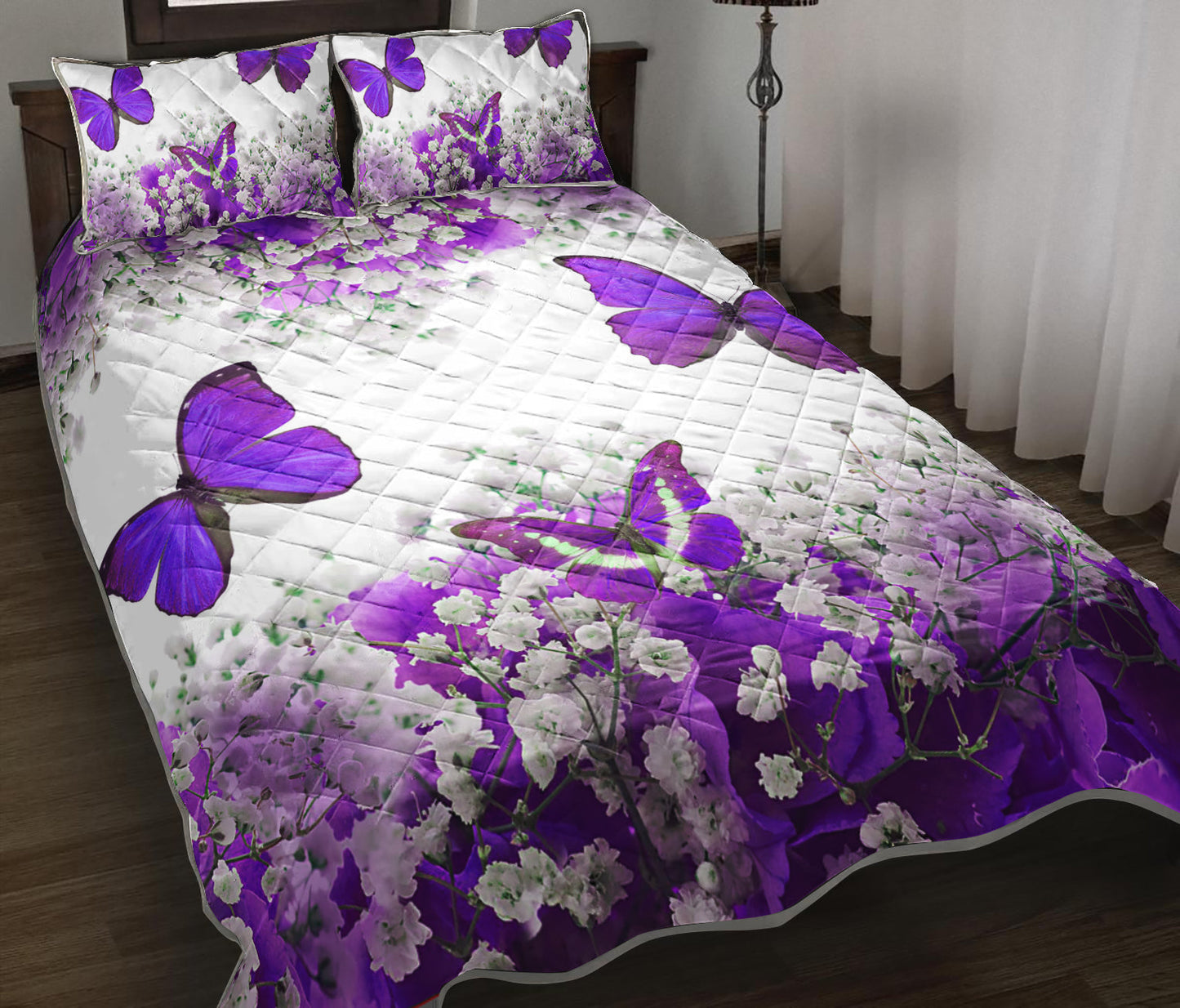 Butterfly Quilt Bedding Set TL170906