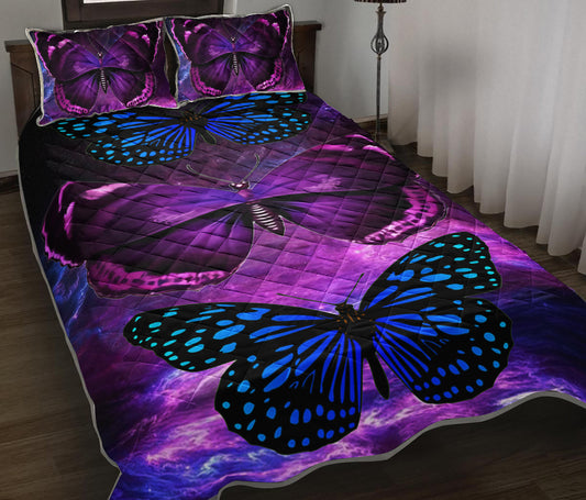 Butterfly Quilt Bedding Set TL170907