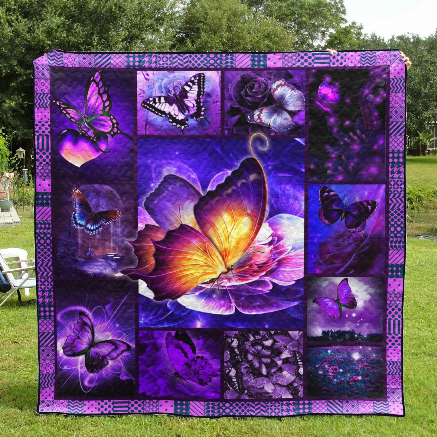 Butterfly Quilt Blanket HN081103T