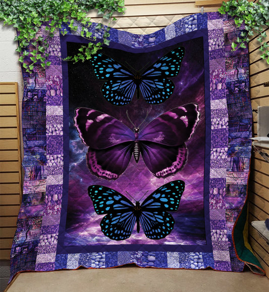 Butterfly Quilt Blanket HN160902M