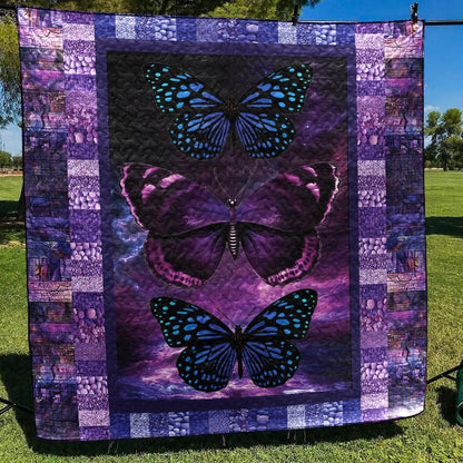 Butterfly D010707 Quilt Blanket