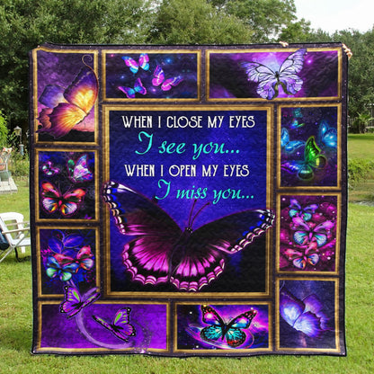 Butterfly Quilt Blanket HN251003T