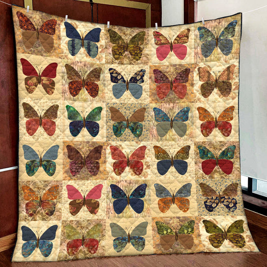 Butterfly Quilt Blanket MN041102