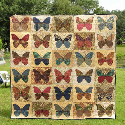 Butterfly Quilt Blanket MN041102