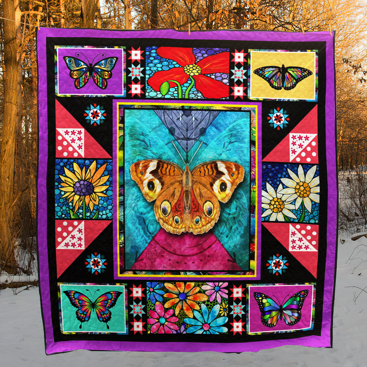 Butterfly Quilt Blanket TL281002M