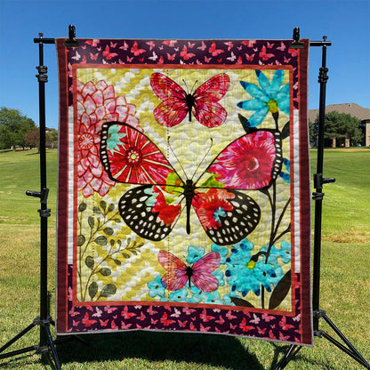 Butterfly TD2809134 Quilt Blanket