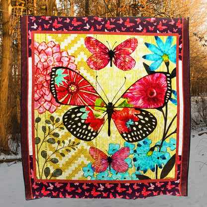 Butterfly TD2809134 Quilt Blanket