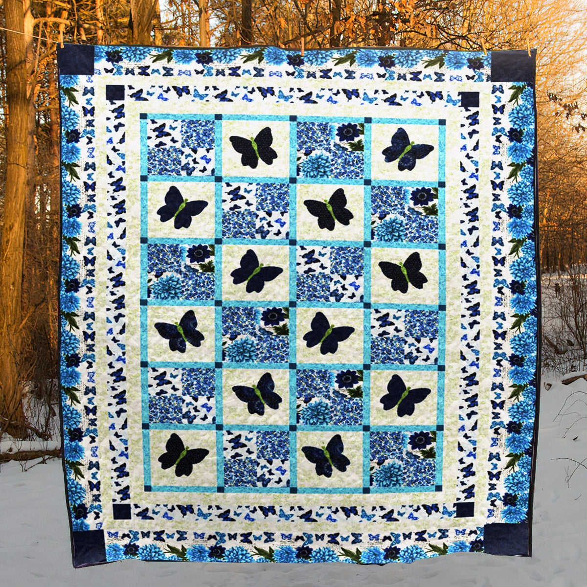 Butterfly TD2809140 Quilt Blanket