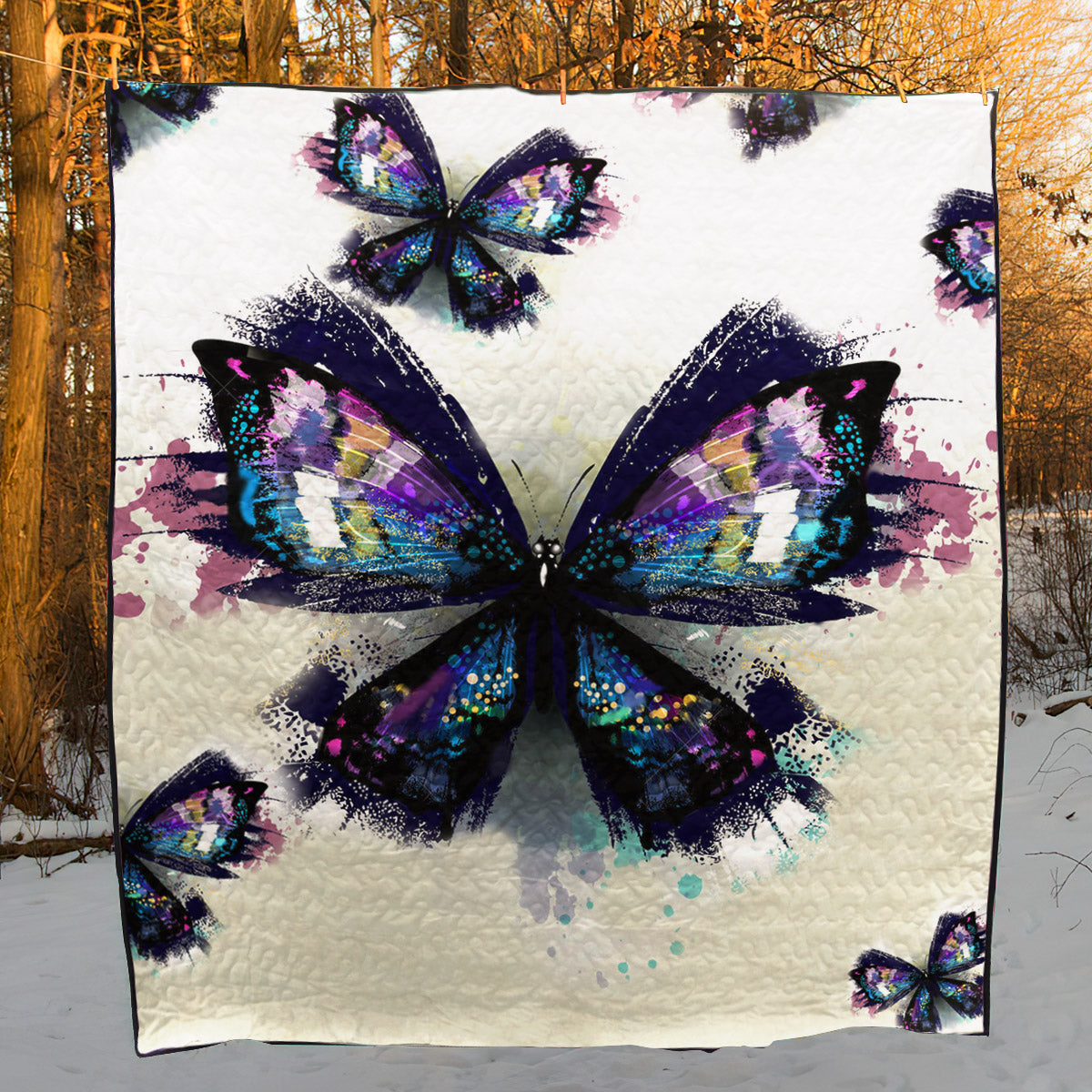 Butterfly TD2809142 Quilt Blanket