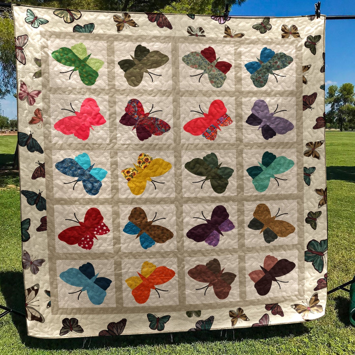 Butterfly YH3110411 Quilt Blanket