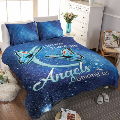 Butterfly Angel CLM1210031B Quilt Bedding Set
