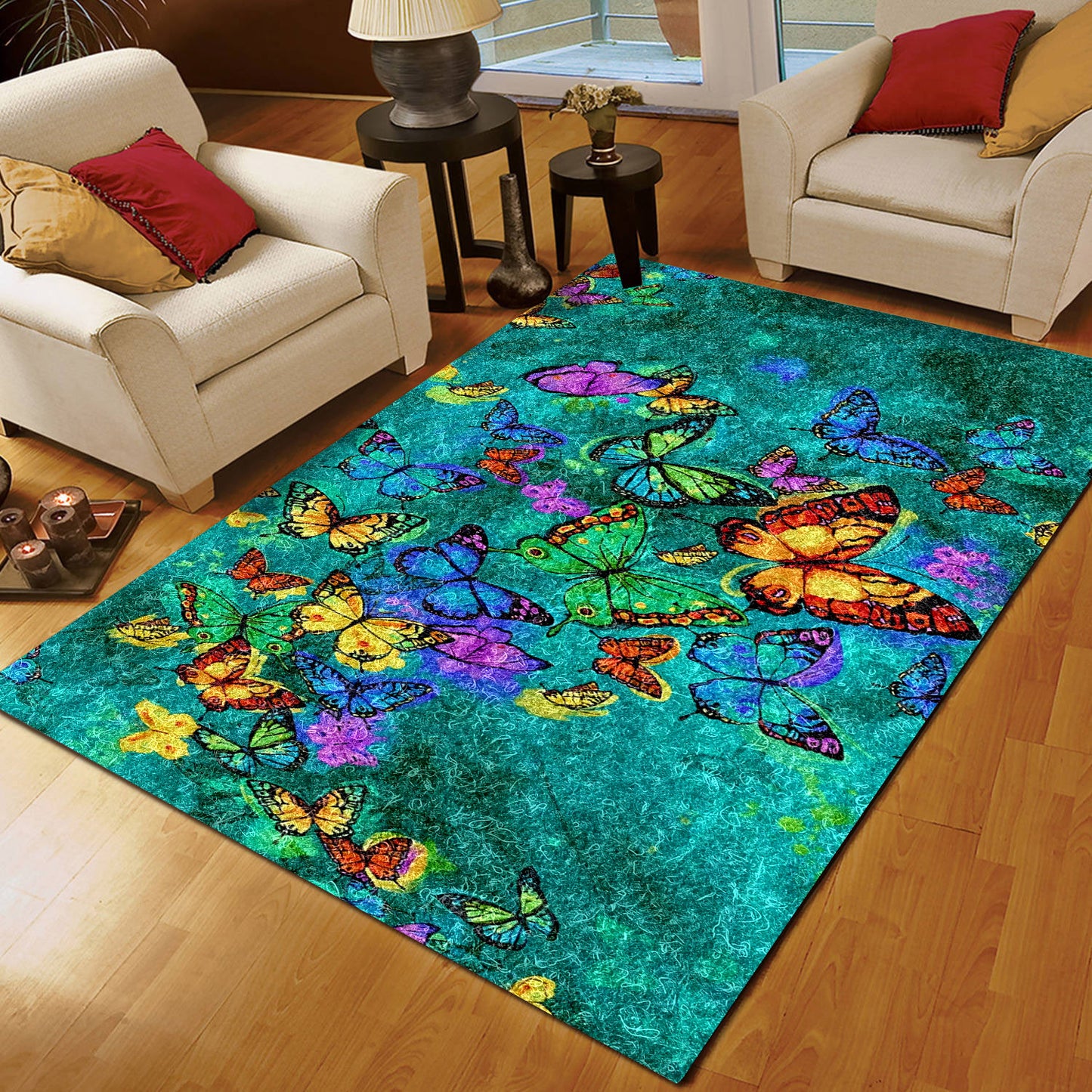 Butterfly BL160808R Rug
