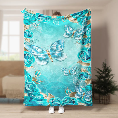 Butterfly BL260823F Sherpa Fleece Blanket