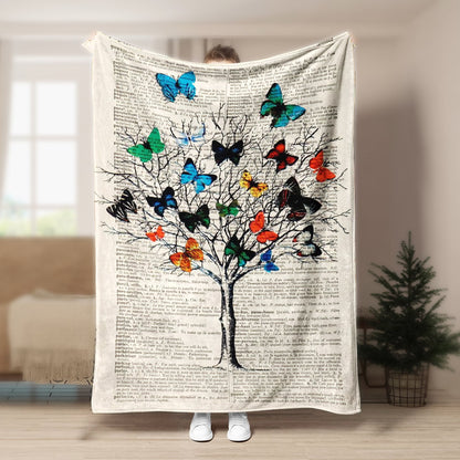 Butterfly BL260826F Sherpa Fleece Blanket