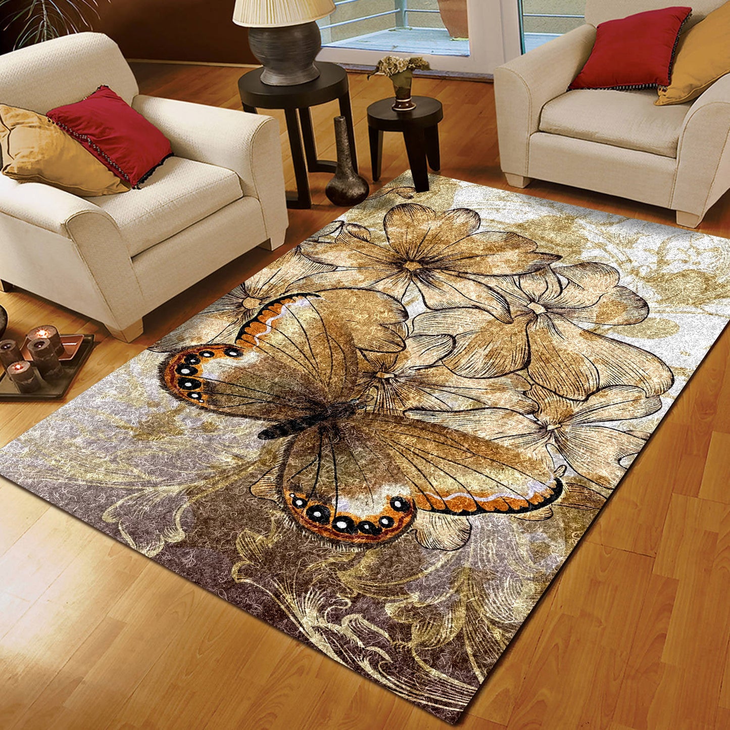 Butterfly BT0409011R Rug