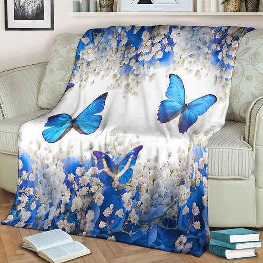 Butterfly BT170812F Sherpa Fleece Blanket
