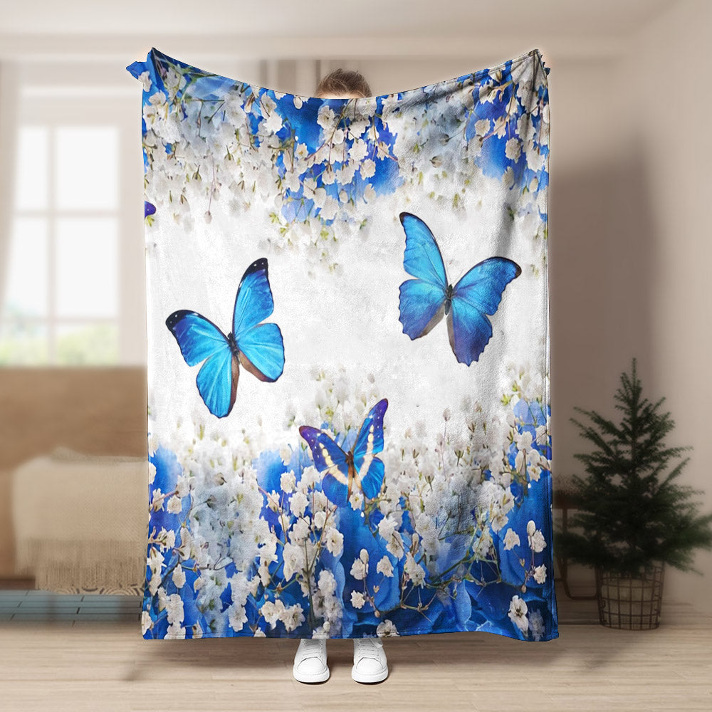 Butterfly BT170812F Sherpa Fleece Blanket