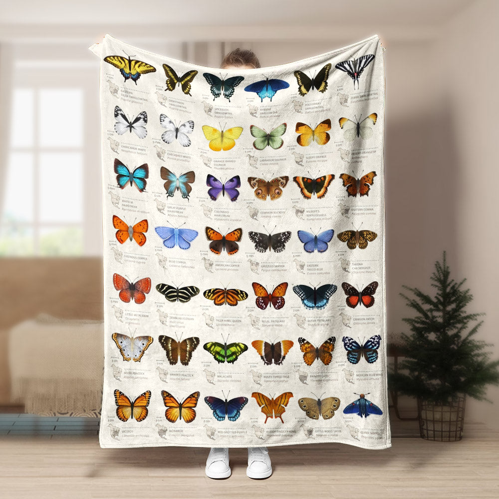 Butterfly BT300823F Sherpa Fleece Blanket