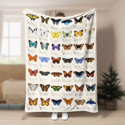 Butterfly BT300823F Sherpa Fleece Blanket