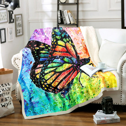 Butterfly CG1409010TT Sherpa Fleece Blanket