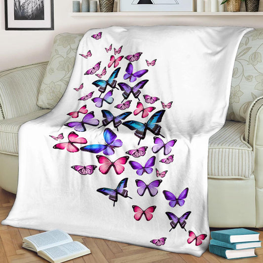 Butterfly CL1208108MD Sherpa Fleece Blanket