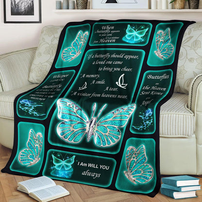 Butterfly CL260809MDF Sherpa Fleece Blanket