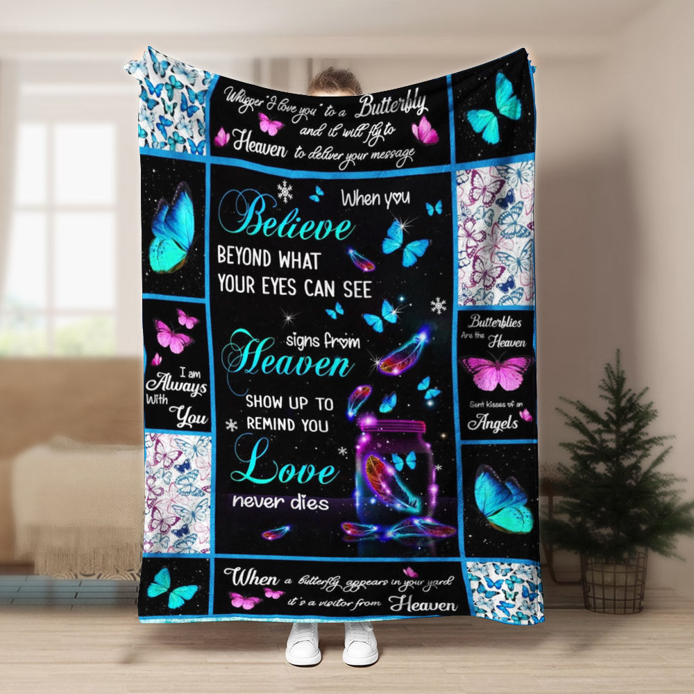 Butterfly CL270808MDF Sherpa Fleece Blanket