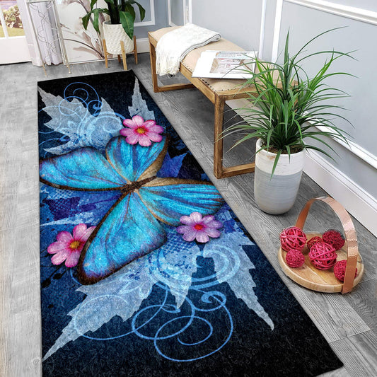 Butterfly CLA1609025RU Runner Rug