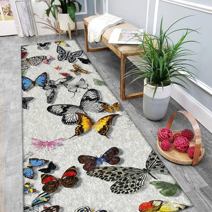 Butterfly CLA1609031RU Runner Rug