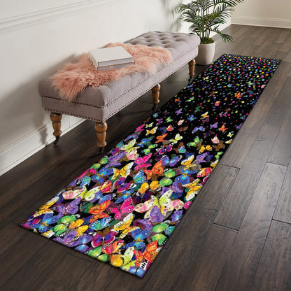 Butterfly CLA1609033RU Runner Rug