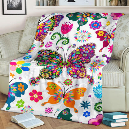 Butterfly CLA190820 Sherpa Fleece Blanket
