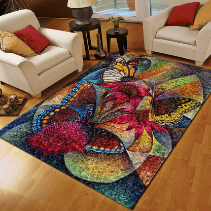 Butterfly DD0409017R Rug