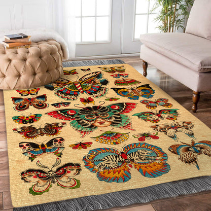 Butterfly DD270806O Decorative Floor-cloth