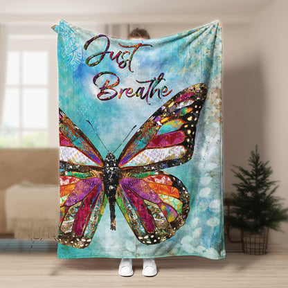 Butterfly DV170921F Sherpa Fleece Blanket