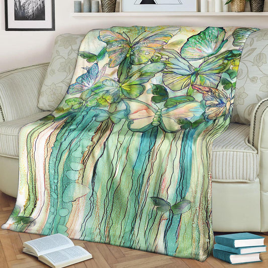 Butterfly DV170922F Sherpa Fleece Blanket