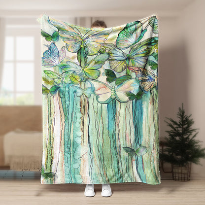 Butterfly DV170922F Sherpa Fleece Blanket