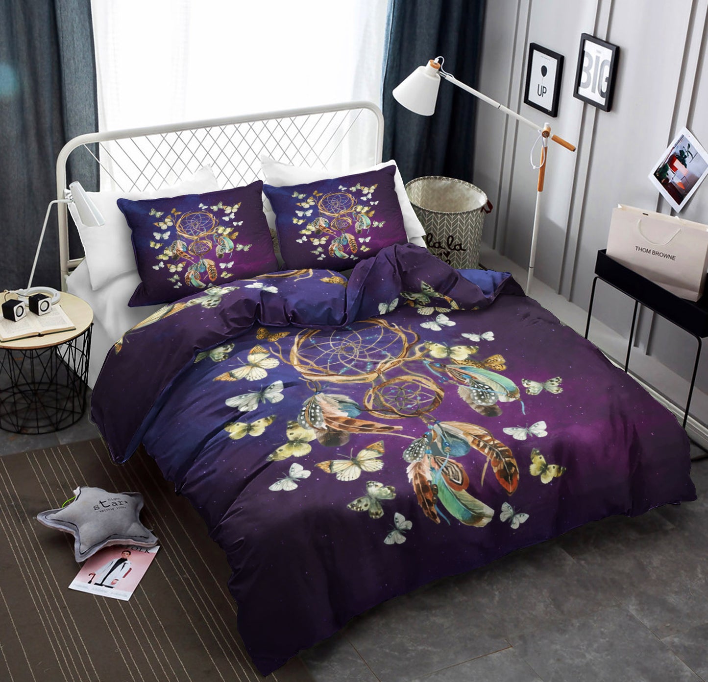 Butterfly Dreamcatcher Bed CLA18100180B Bedding Sets