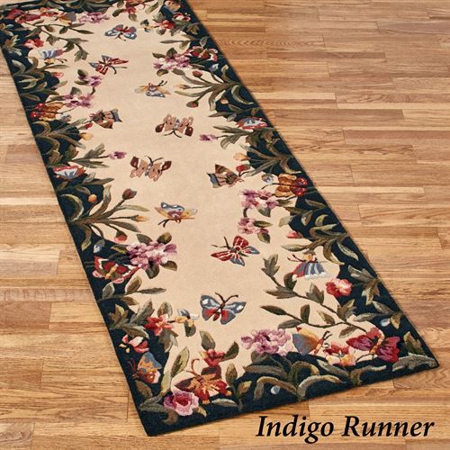 Butterfly Garden CLA1909023RU Runner Rug