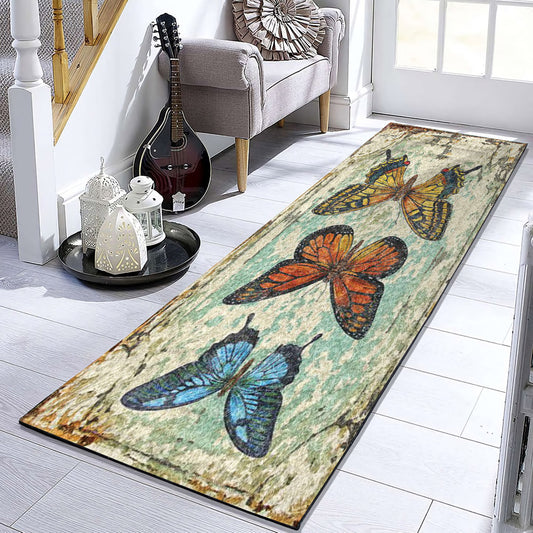 Butterfly HN260910RU Runner Rug