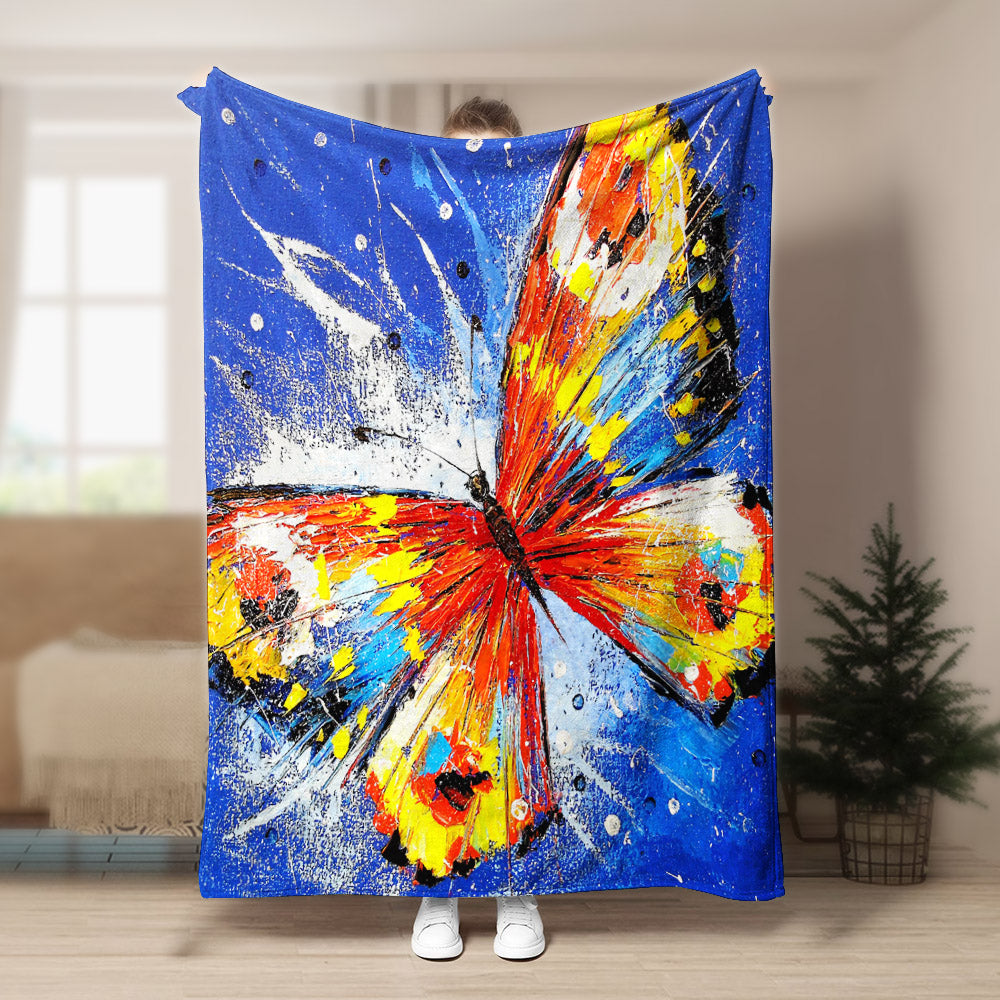 Butterfly ML050930F Sherpa Fleece Blanket