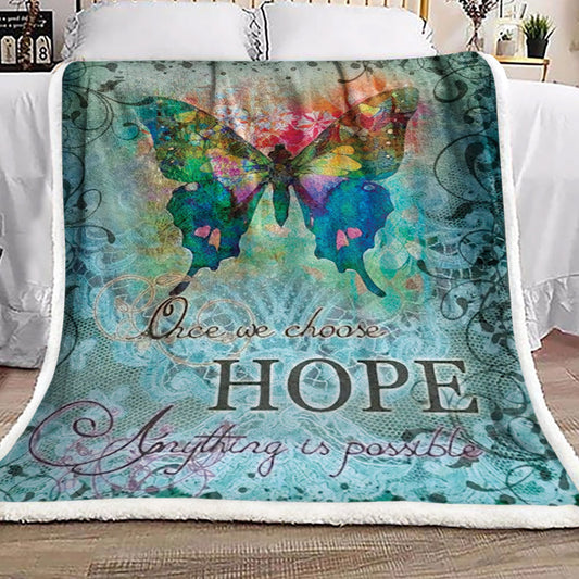 Butterfly ML2210029F Sherpa Fleece Blanket