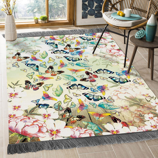 Butterfly ML2809012O Decorative Floor-cloth