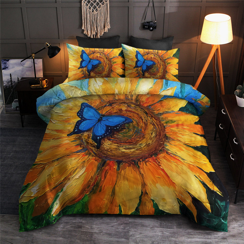 Butterfly On Sunflower TN200819T Bedding Sets