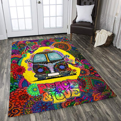 Butterfly Peace And Love CLA18100206R Rug