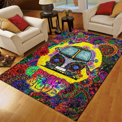 Butterfly Peace And Love CLA18100206R Rug