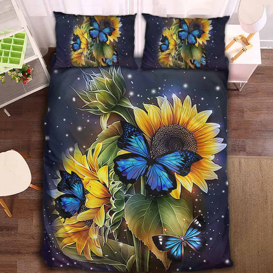 Butterfly Sunflower CL11100052MDB Bedding Sets