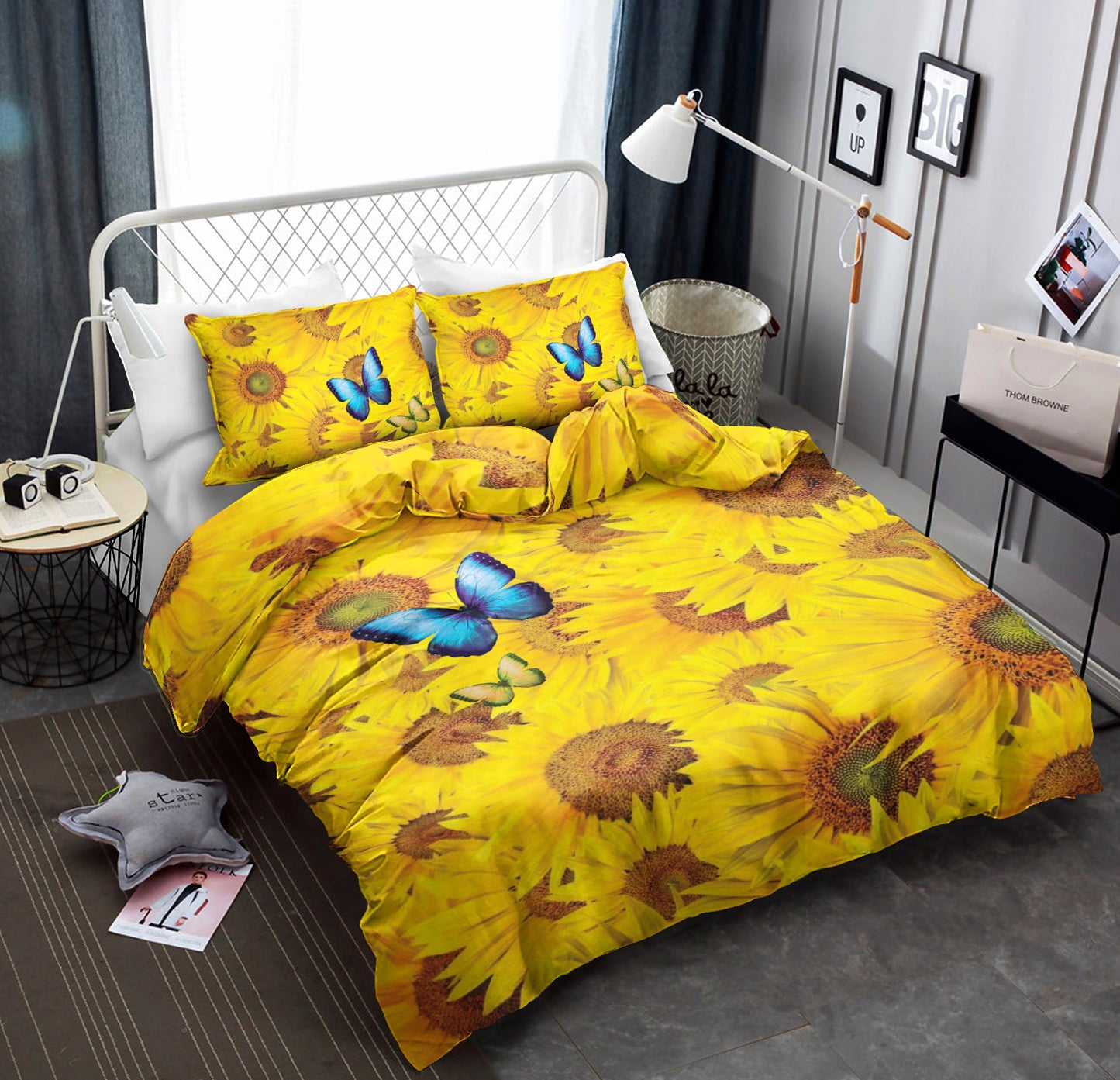 Butterfly Sunflower CLA270817B Bedding Sets