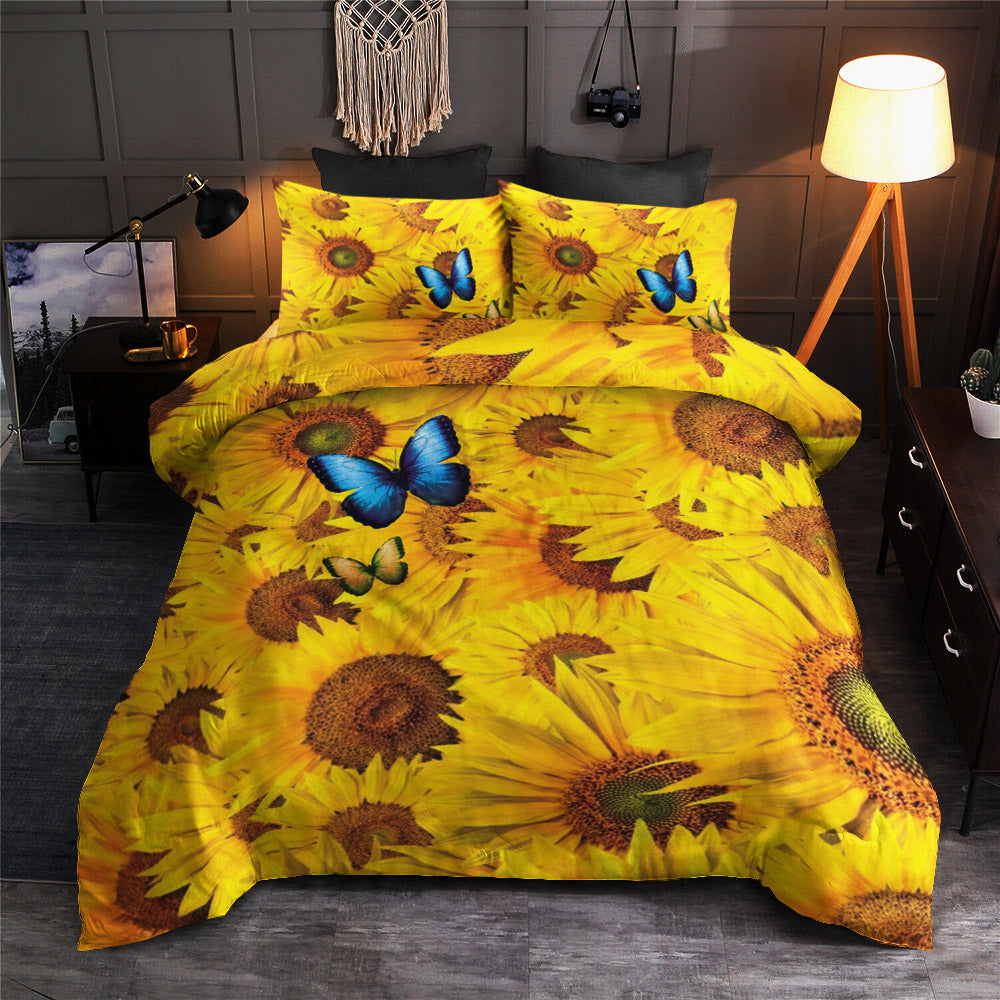 Butterfly Sunflower CLA270817B Bedding Sets