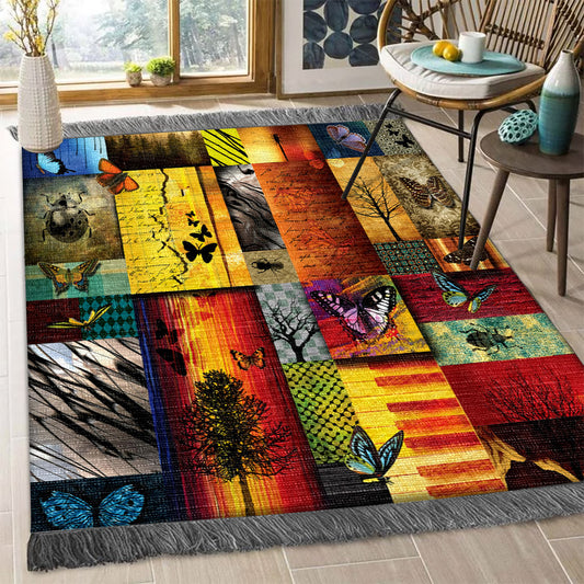 Butterfly TN0910009F Decorative Floor-cloth